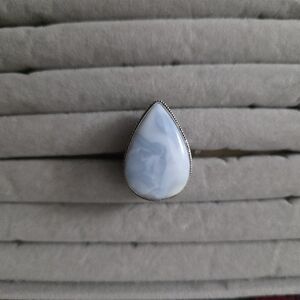 Larimar Silver Ring